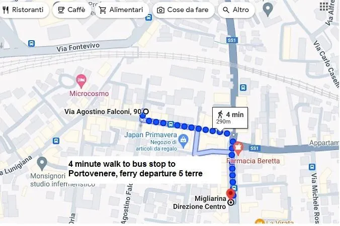 5 Terre Express Migliarina Apartamento