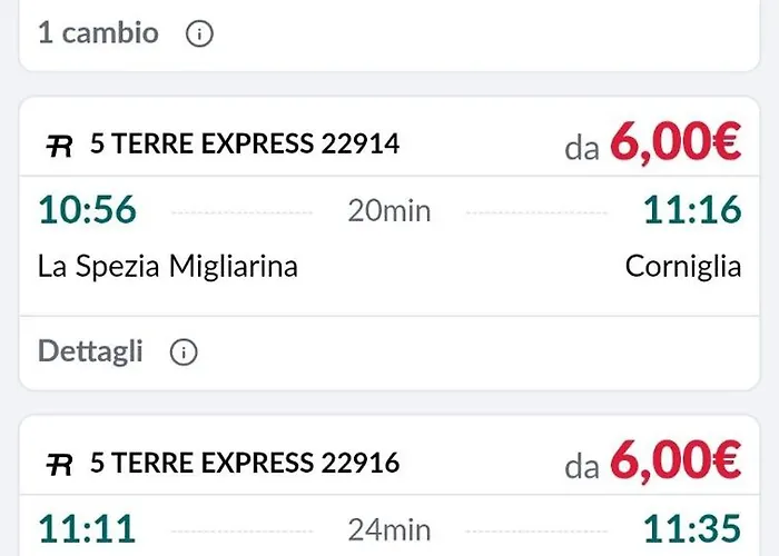 Apartamento 5 Terre Express Migliarina