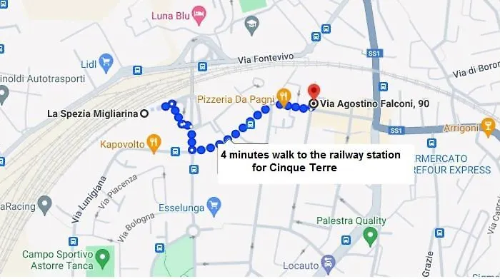 Appartement 5 Terre Express Migliarina - Near Train Station *